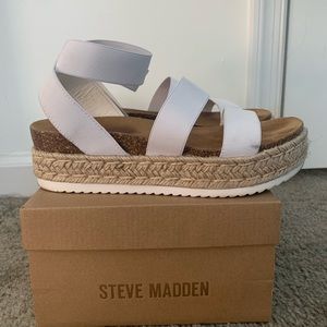Steve Madden white kimmie